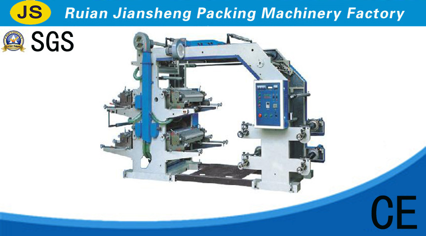 Flexo Printing Machine, Four-Colour Flexographic Printing Machine