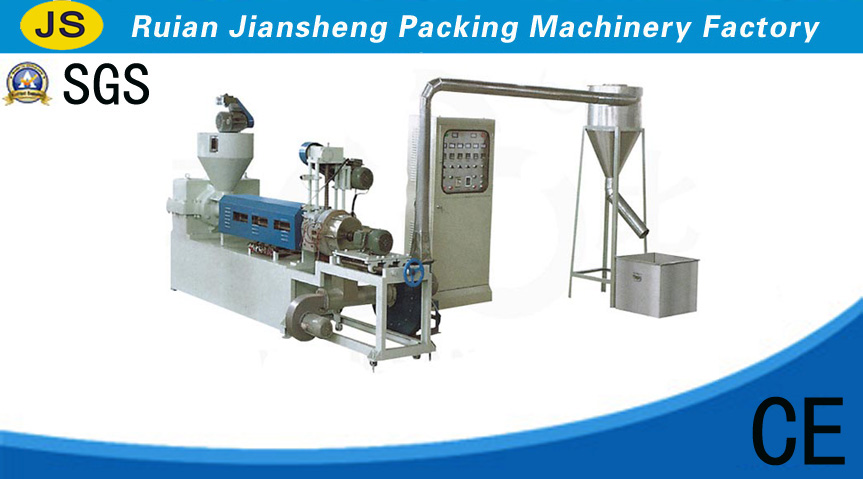 Wind-cooling Hot-cutting plastic Recycling Compounding Machine