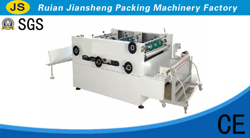 The river character pulls the paper slitting