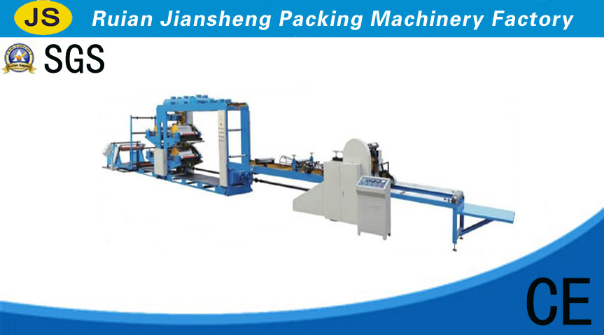 Tube PP Woven bag printing/cutting machine set