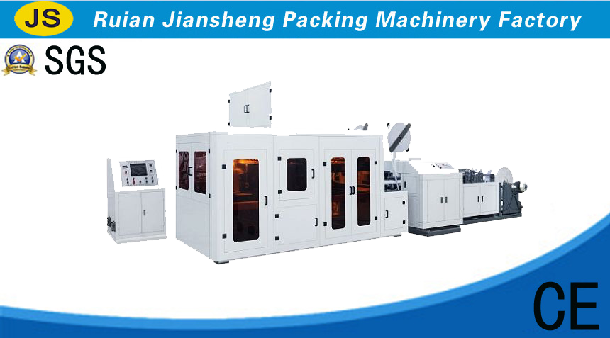 automatic non woven box bag making machine with loop handle
