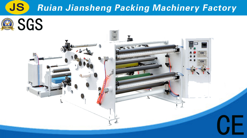 QFJ–B three layer joint rewinding cutting machine