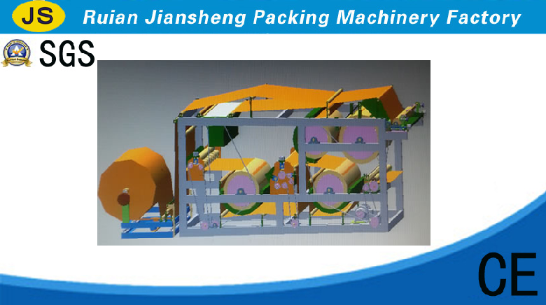 Superstition paper foil fiting machine