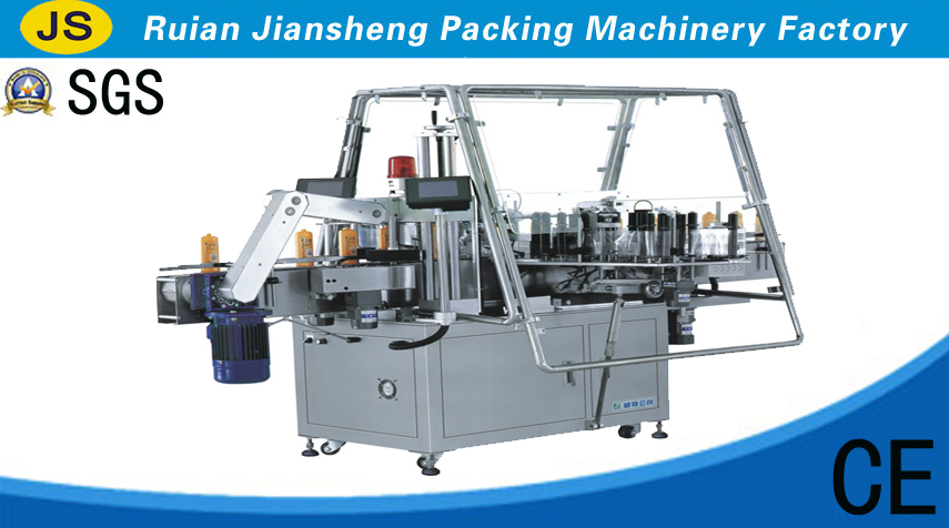 Double-sided labeling machine