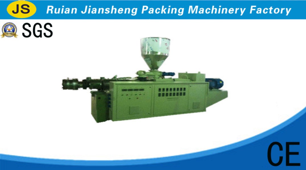 Conical twin screw extruder