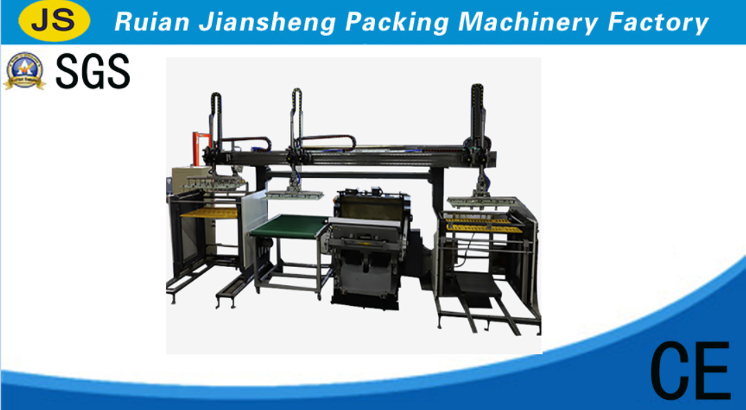 Smart die cut waste robot