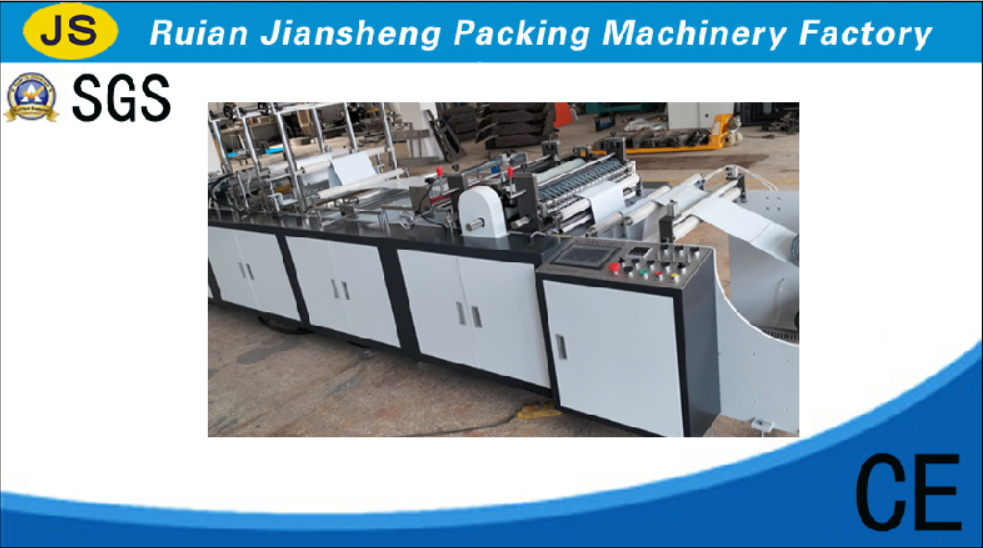 Express bag pre-opening and rolling machine