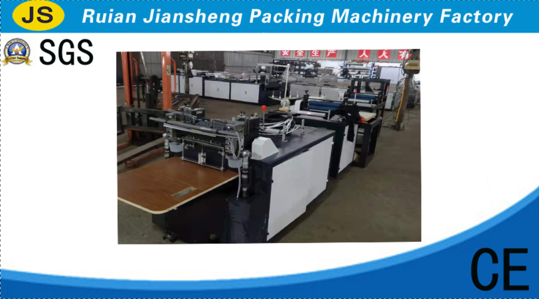 Pearl cotton triangle bag making machine