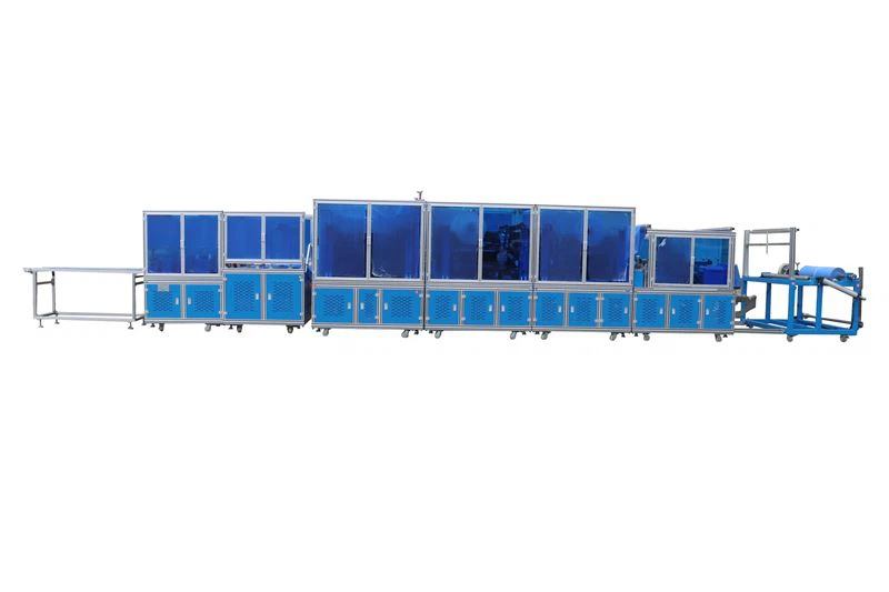 Fully Automatic Reinforced Surgical Gown Machine Doctor Cloth Making Machine